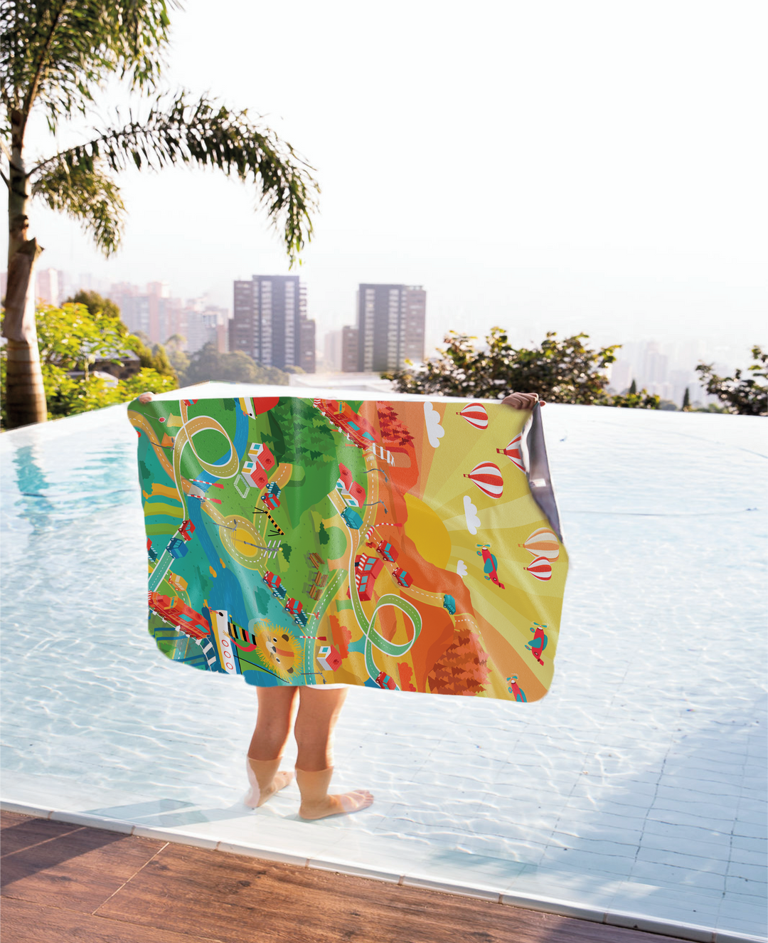 LA PEQUEÑA GALERIA TOALLA DE NIÑO SEBAS