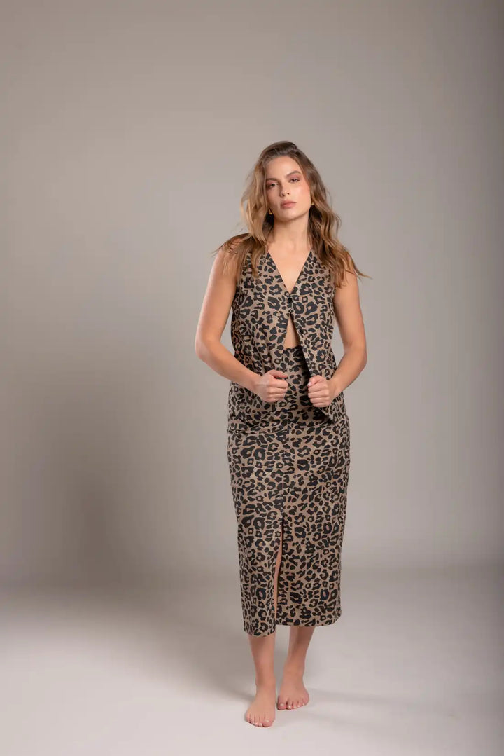 Falda Animal Print