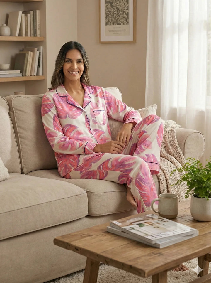 SIELA PANTALON CAMISA SEDA ANTONIA