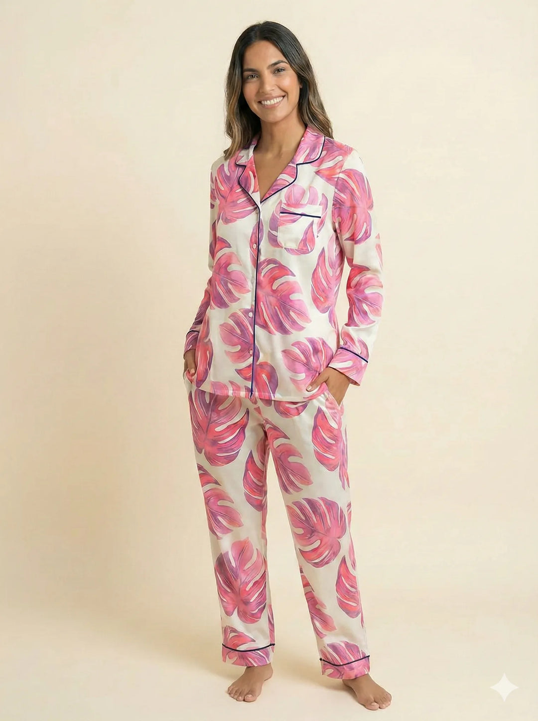 SIELA PANTALON CAMISA SEDA ANTONIA