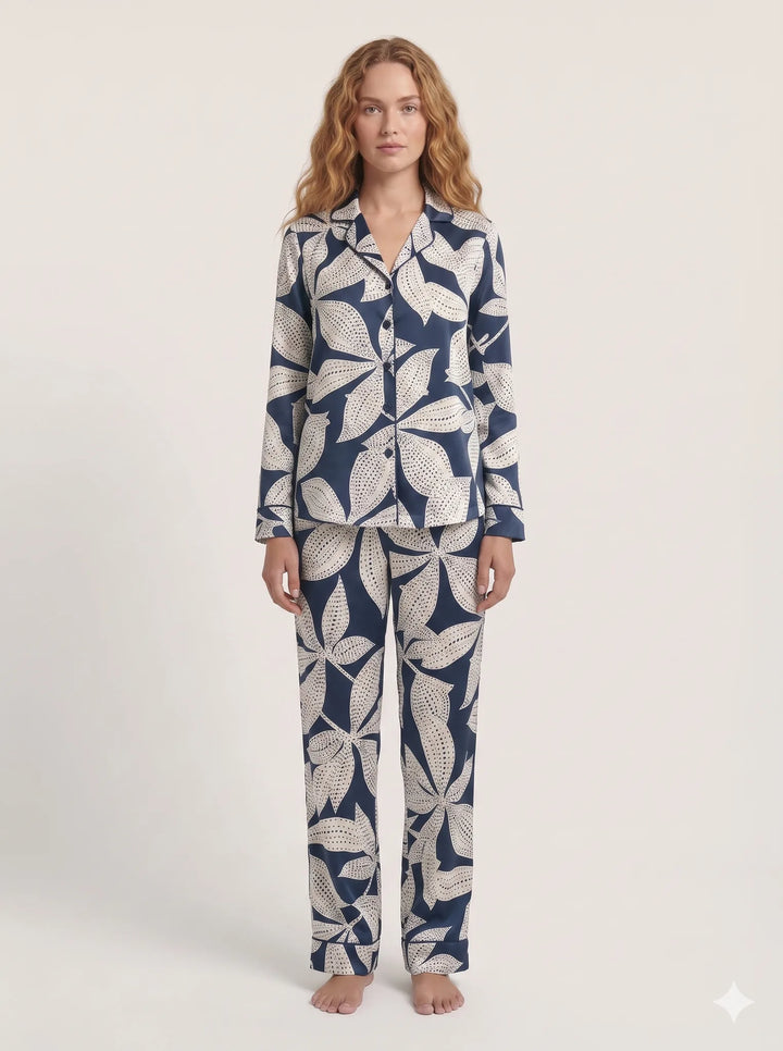 SIELA PANTALON CAMISA SEDA LUCIANA