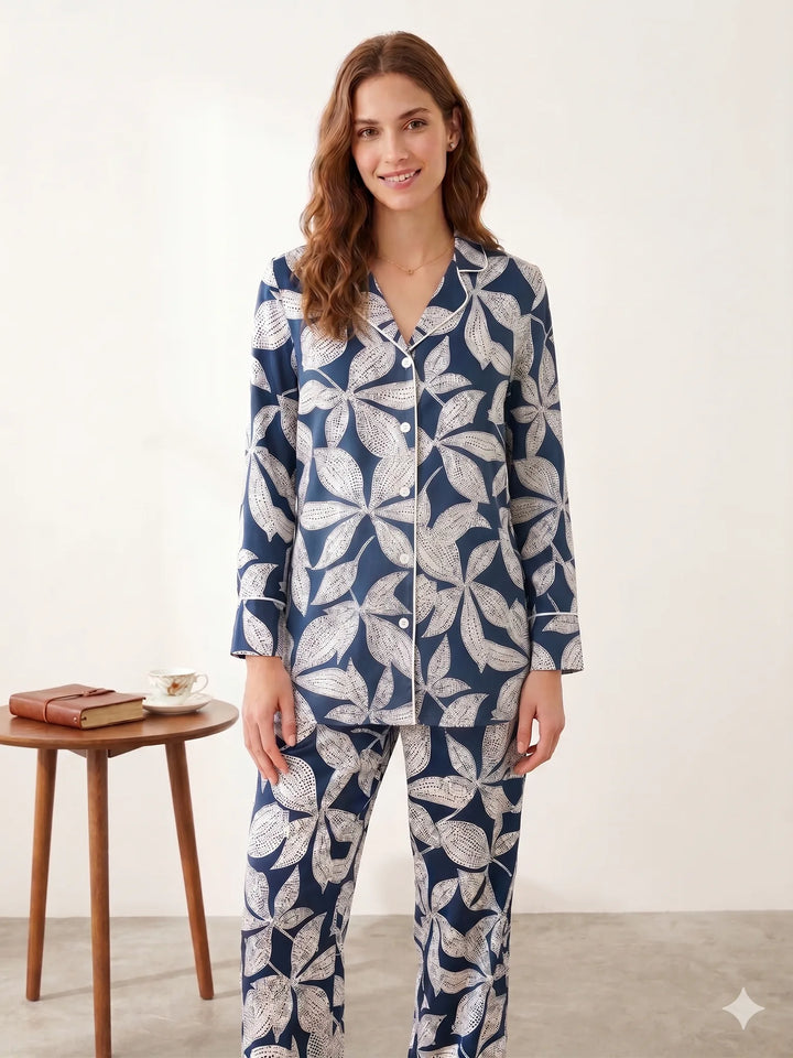 SIELA PANTALON CAMISA SEDA LUCIANA