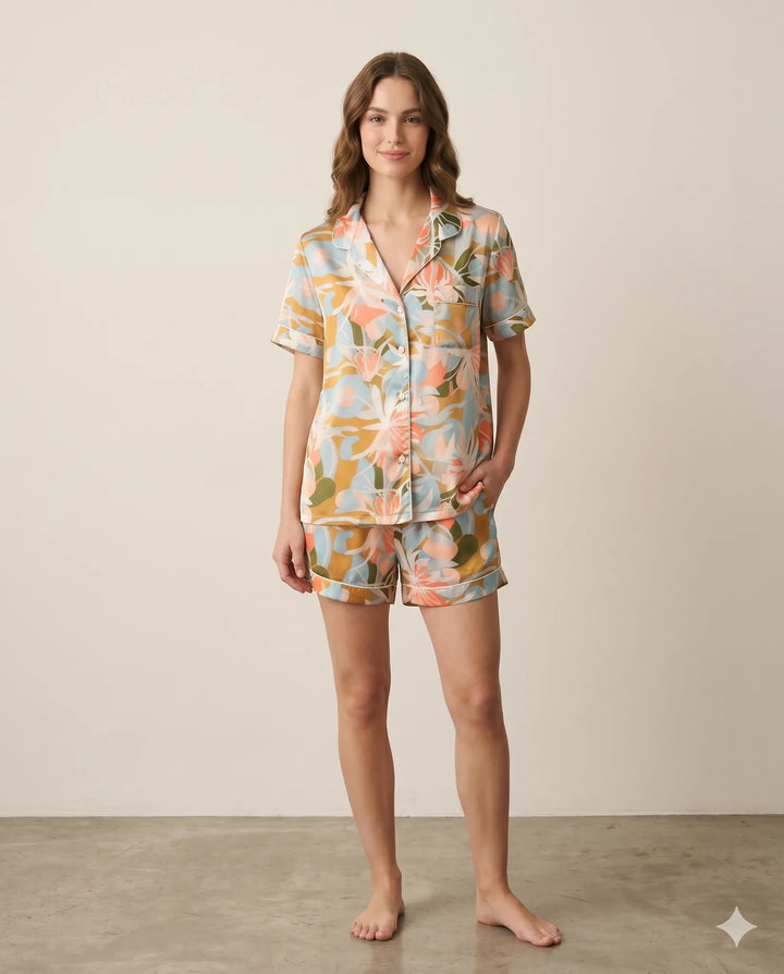 SIELA SHORT CAMISA SEDA GABRIELA